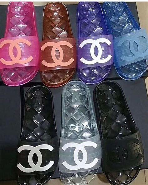 chanel sliders black|chanel flip flops price.